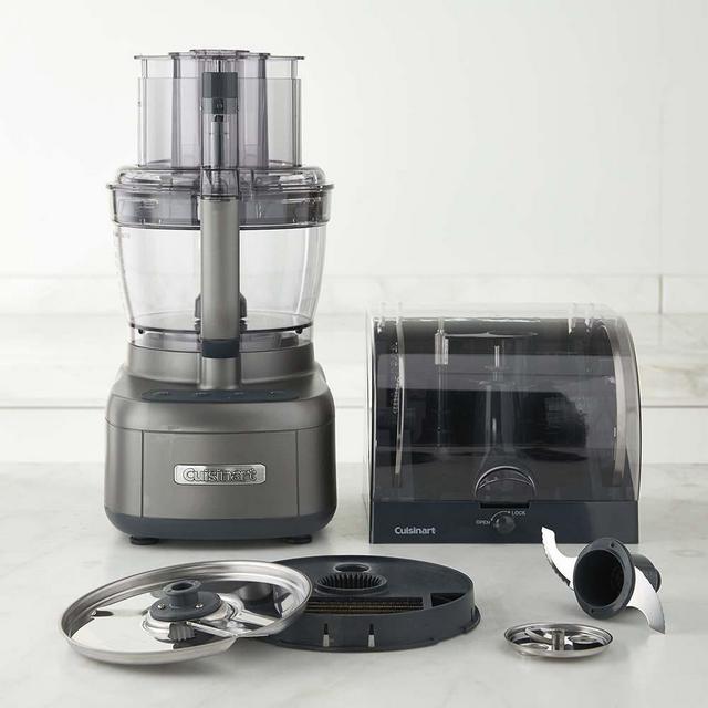 Cuisinart Elemental 13-Cup Food Processor with Spiralizer & Dicer, Gunmetal