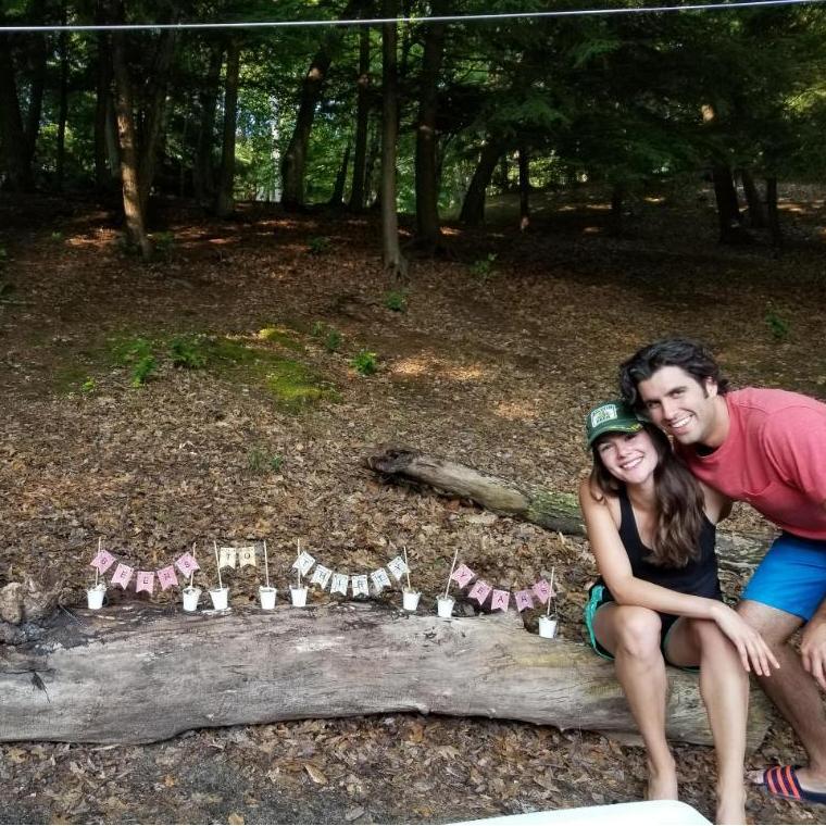 Pete's 30th in Ludington where we enjoy a family camping trip each Summer