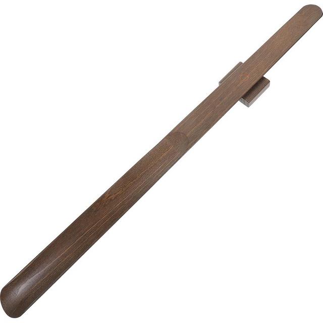 CALLARON Long Wooden Shoehorn - 21.6inch Magnetic Shoe Lifter, Engonomic Travel Shoes Helper with Non-Slip Grip for Kids Adults