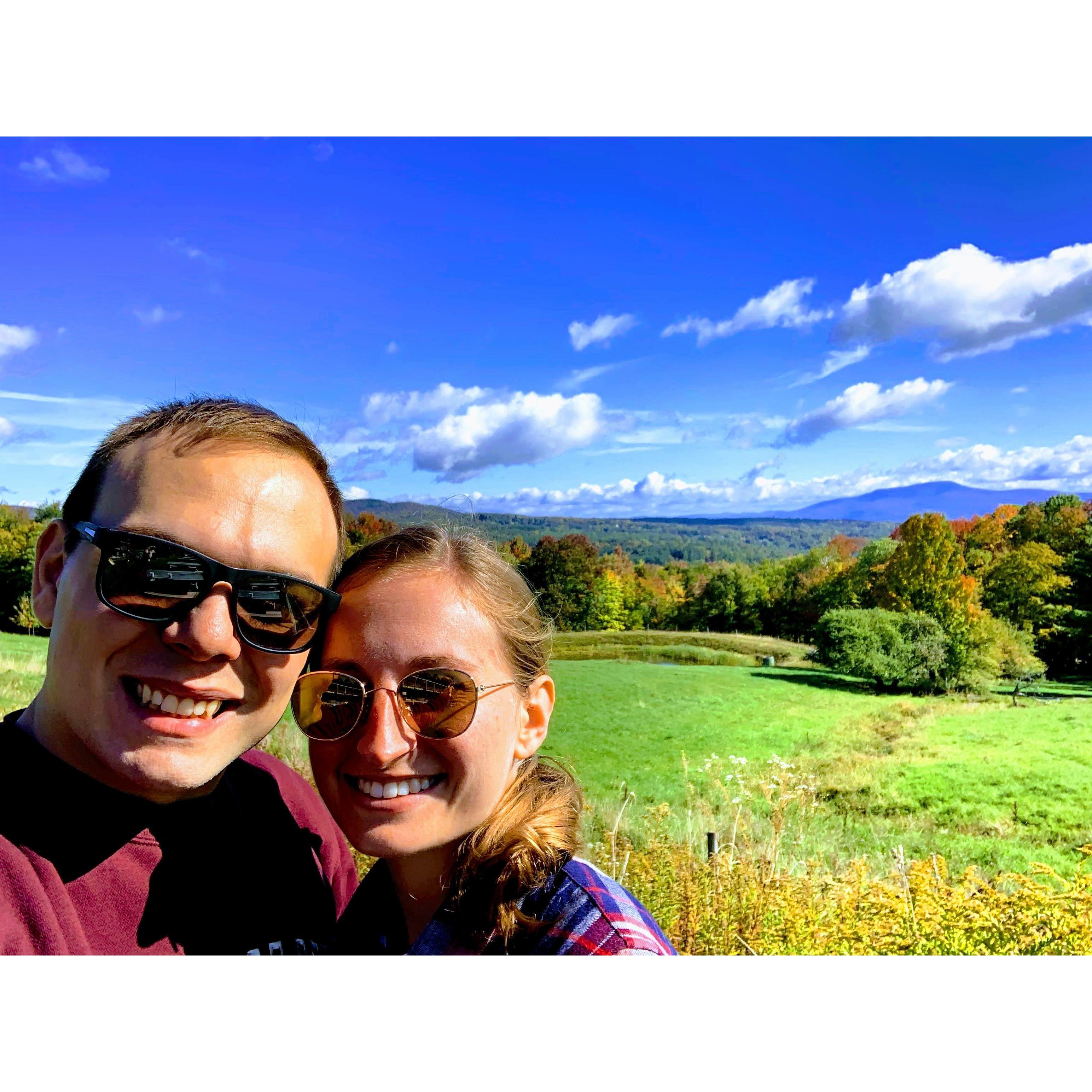 Vermont is one of our favorite places. Taken in 2019