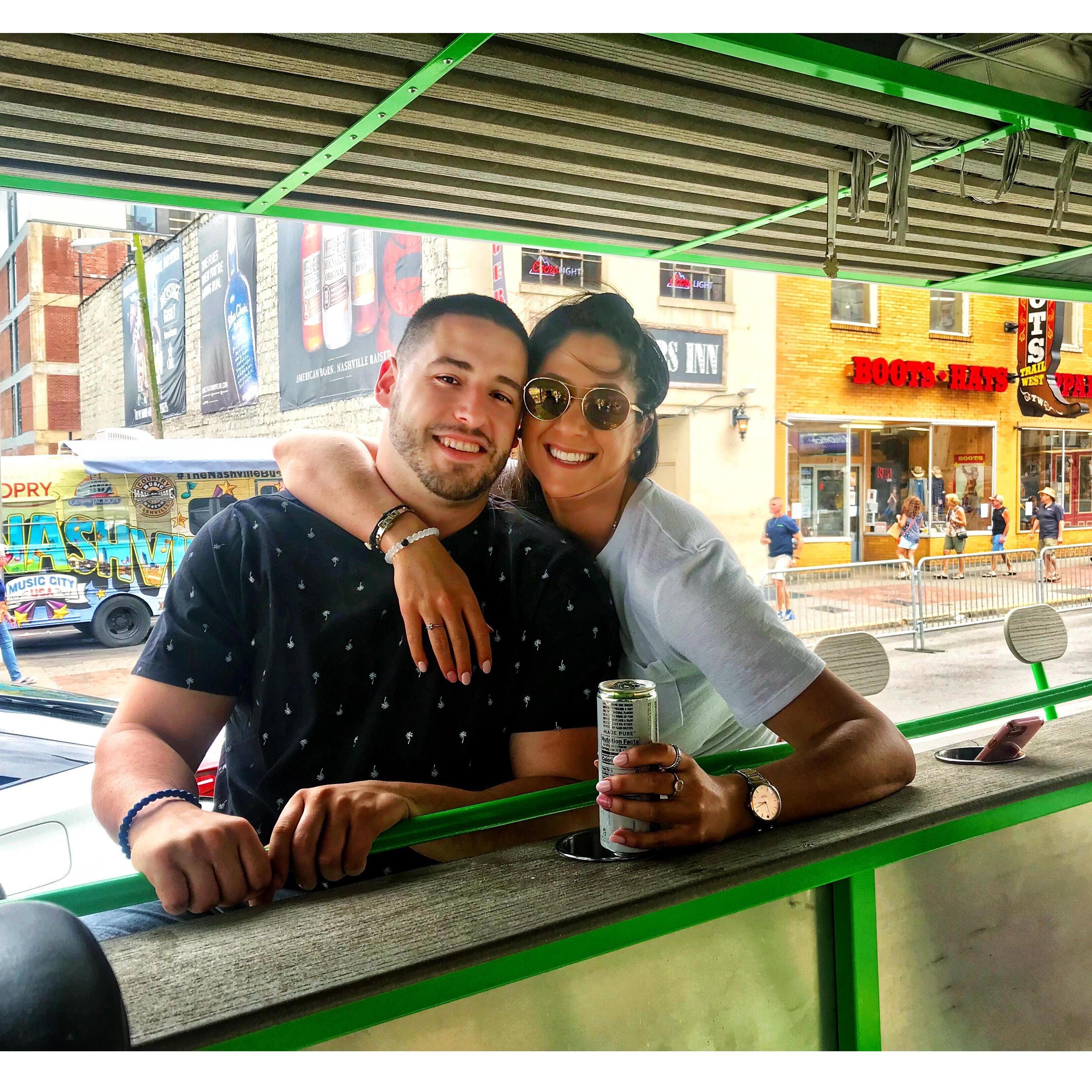 Pedal bus in Nashville!
