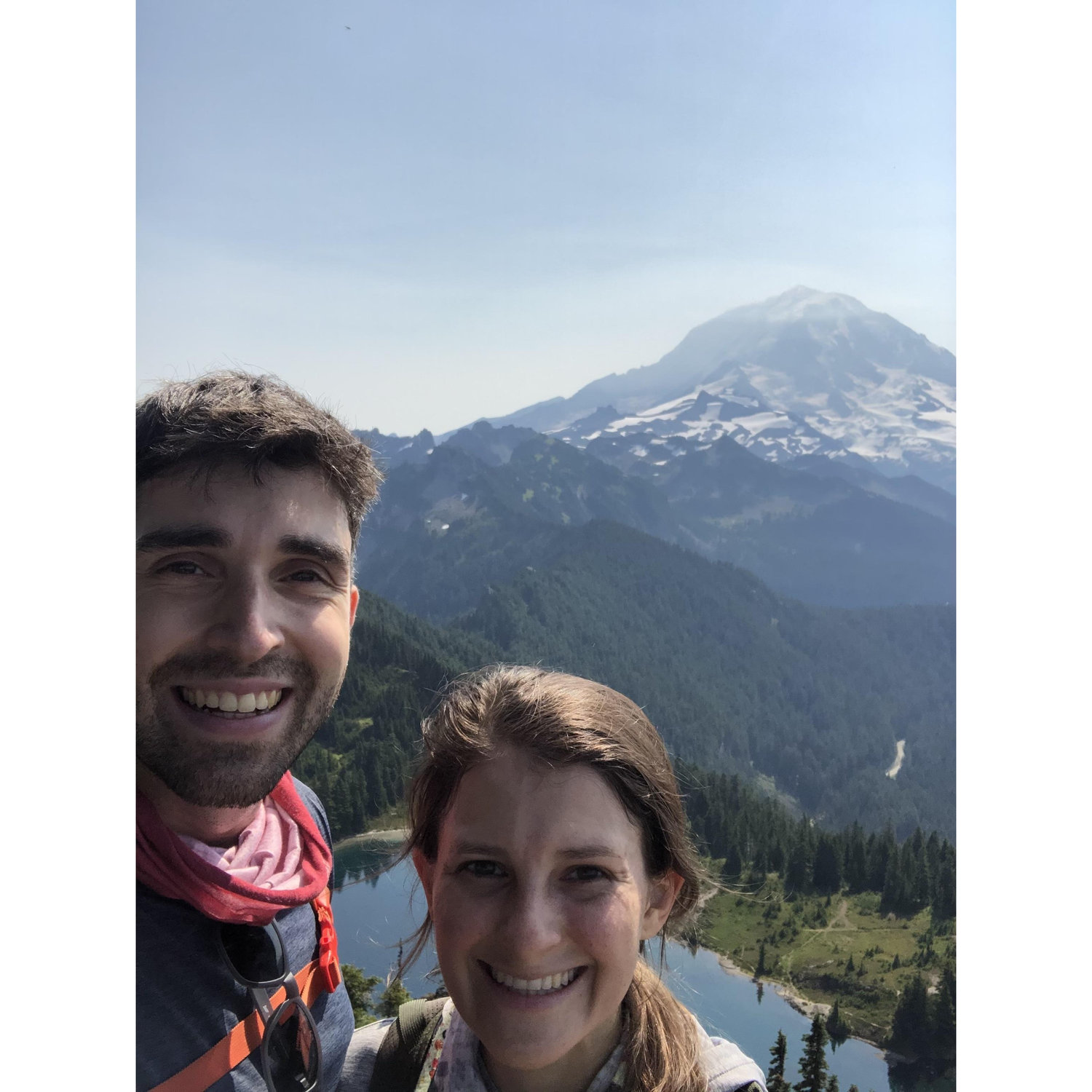 Tolmie Peak and Fire lookout at Mount Rainier