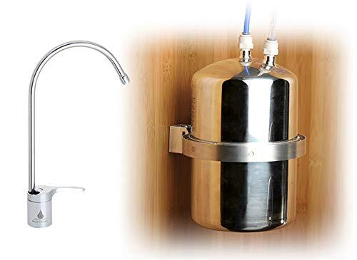 Multipure Aquaversa Model MP750 Drinking Water System With Below Sink Kit and Chrome Faucet