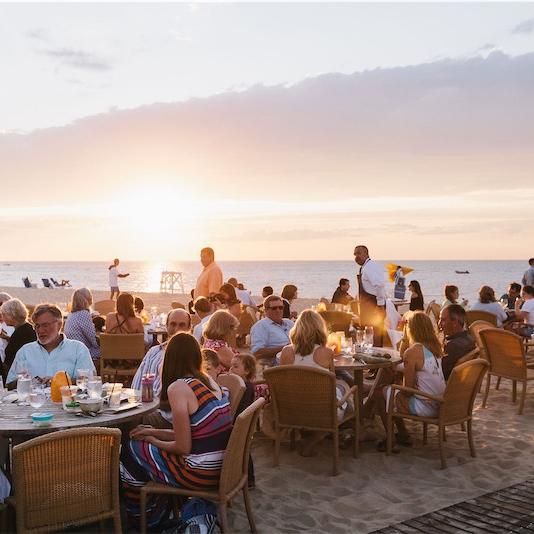 Honeymoon Dinner at Galley Beach