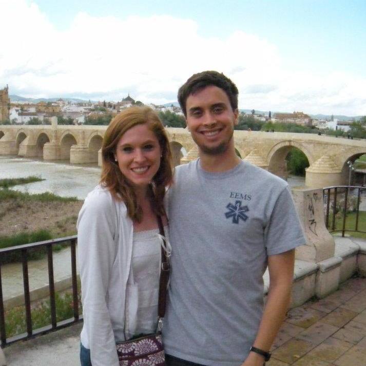 May 2012, Cordoba, Spain: Studying abroad together and about to start a new relationship!