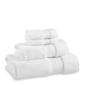 Chambers® Organic Aerospin Hand Towel, White