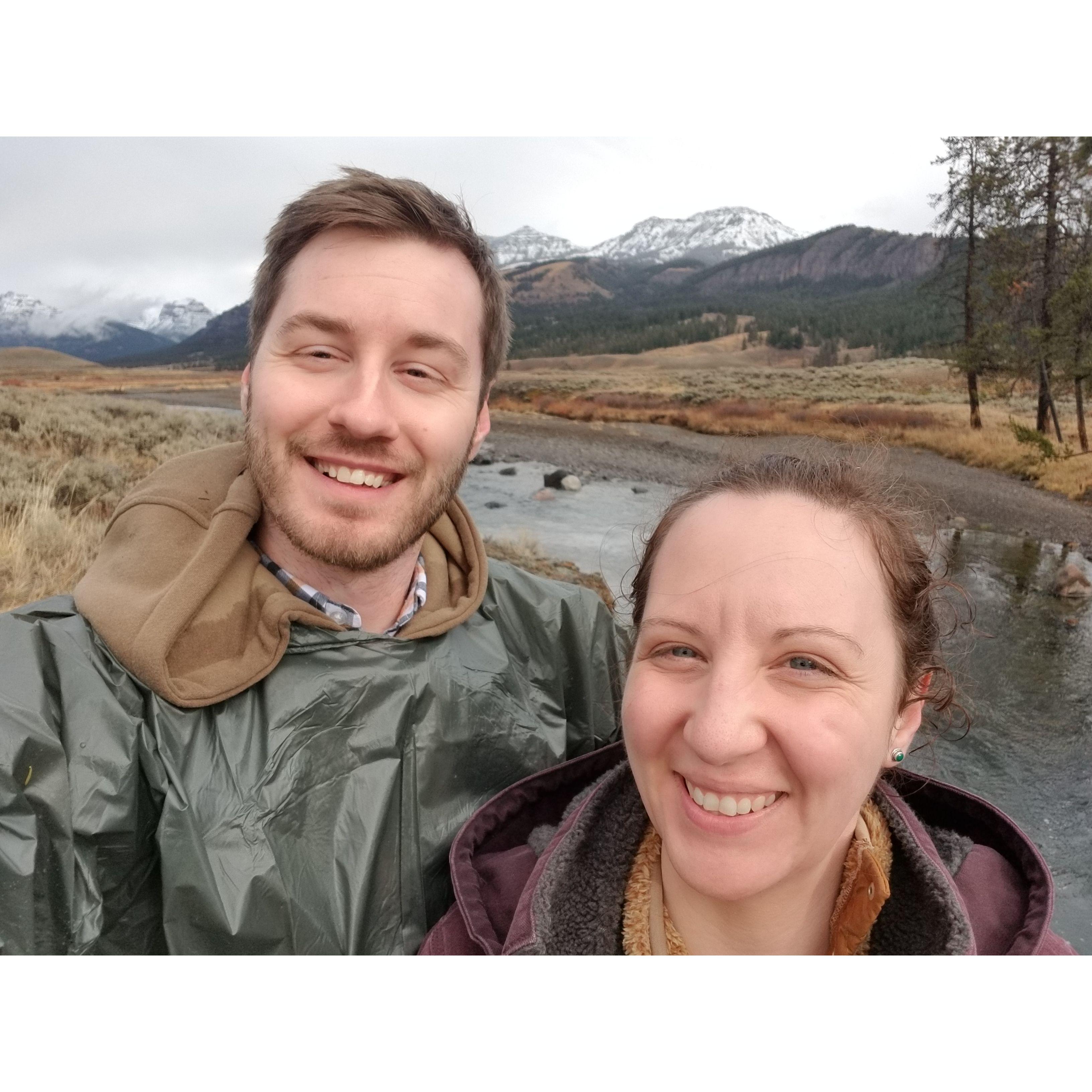 Hiking in Yellowstone National Park