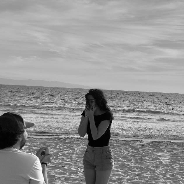 The day we got engaged!