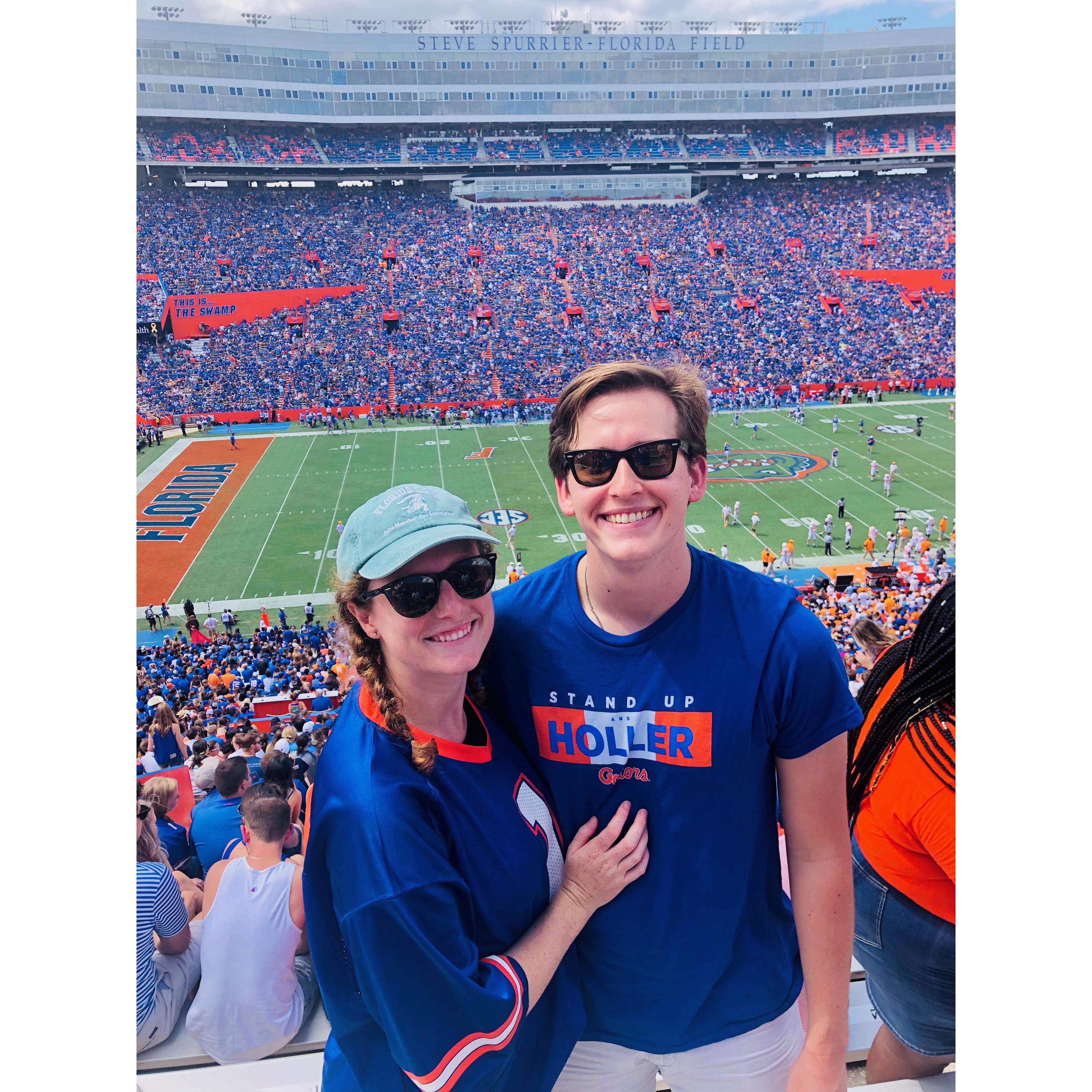 Gator victory over Tennessee