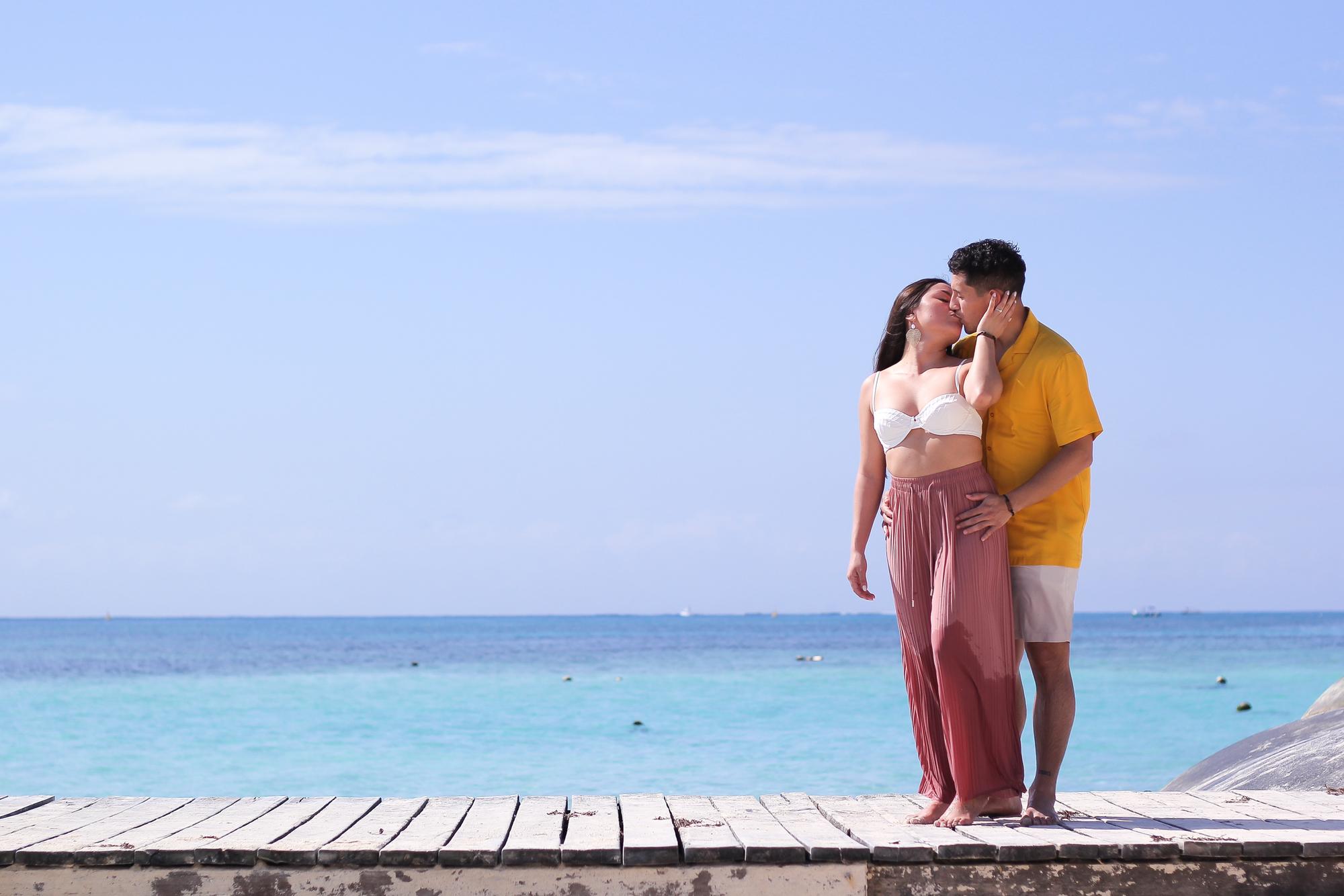 I'm always the one taking the photos so
it was nice to have someone capture me in the moment with the love of my life.