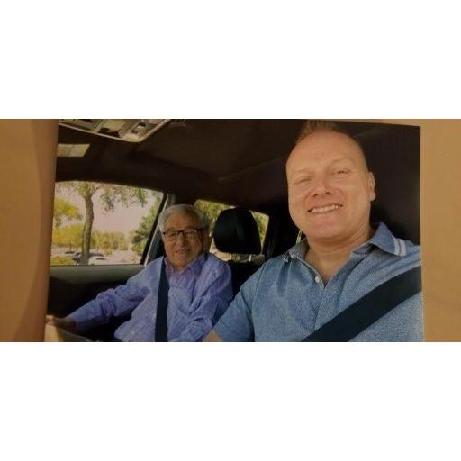 Roland and his Dad, Ralph - sometime in 2020