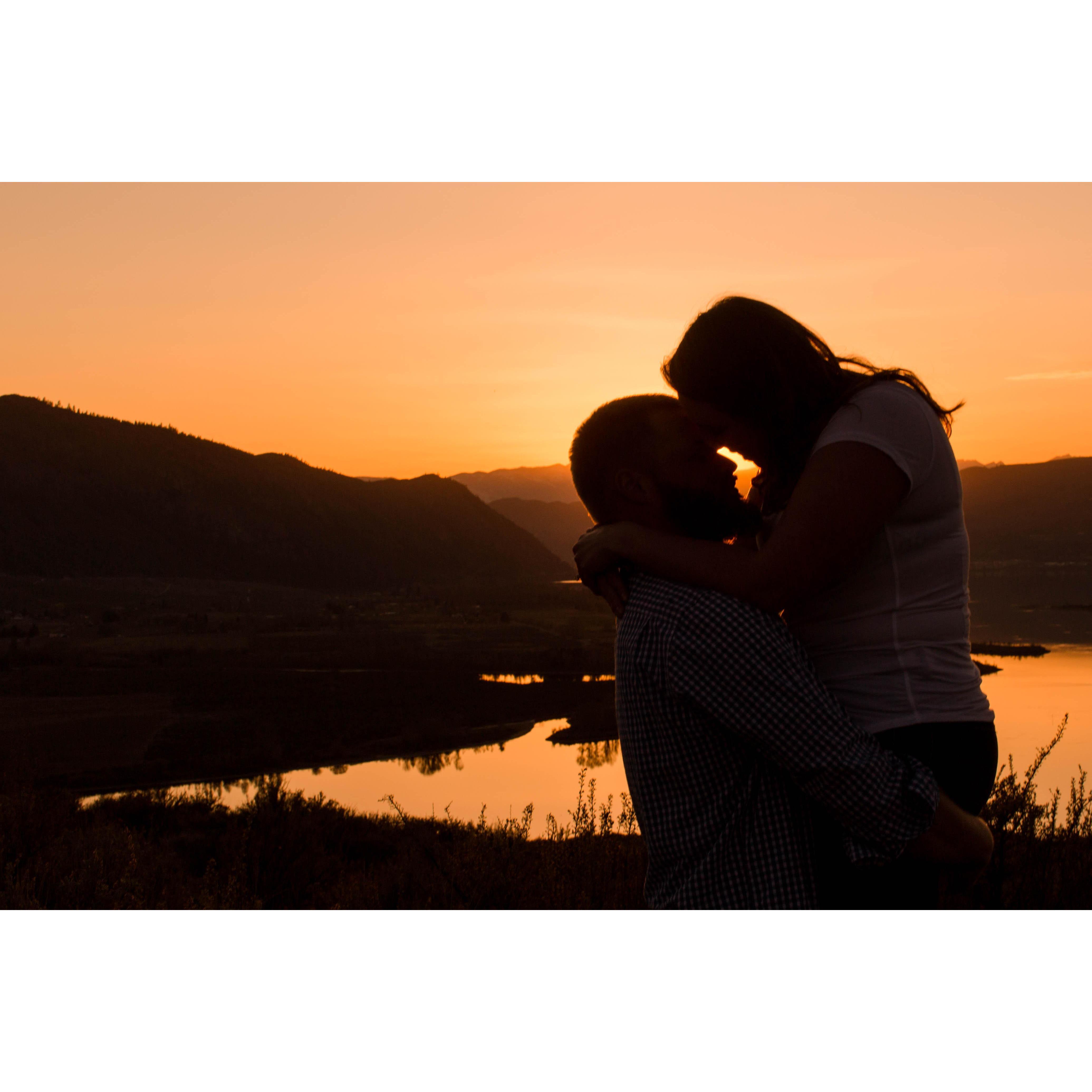 Sunsets are Gamble Sands