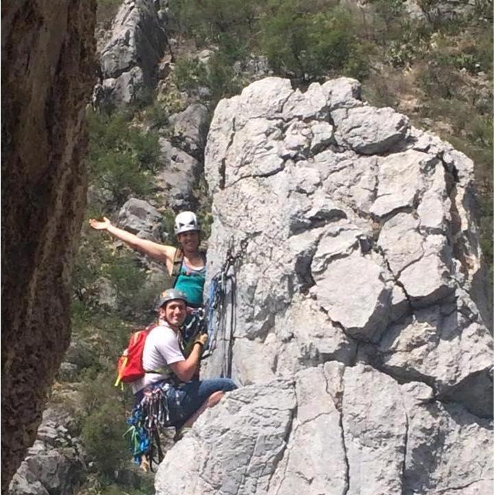 2016: El Potrero Chico, Mexico.