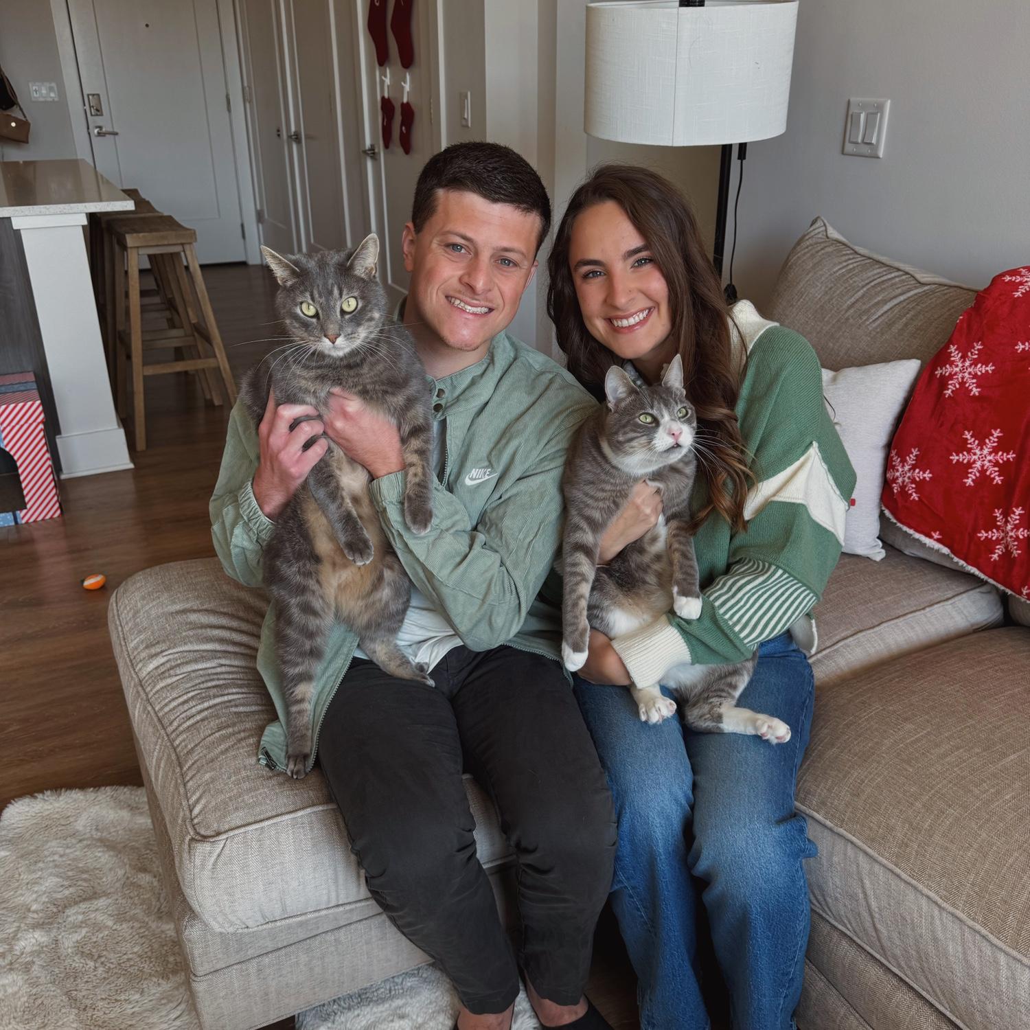 First family photo with Junie