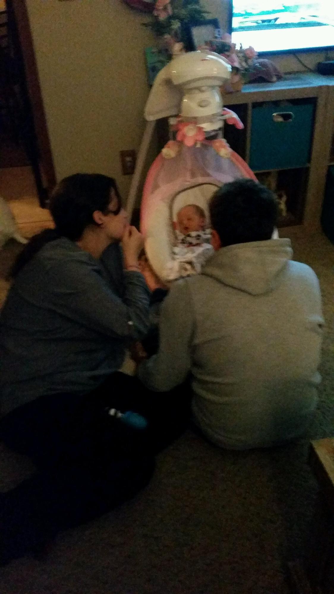 First night home as a family!