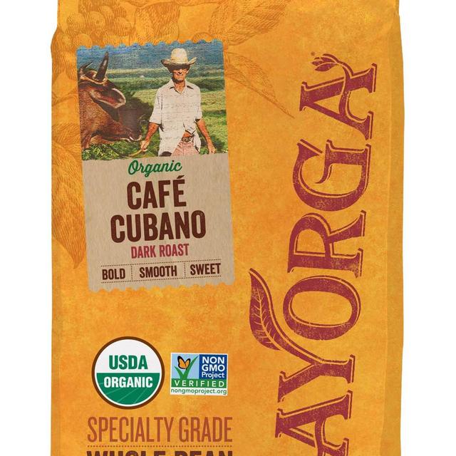 Mayorga Organics Dark Roast Whole Bean Coffee, 2lbs Bag