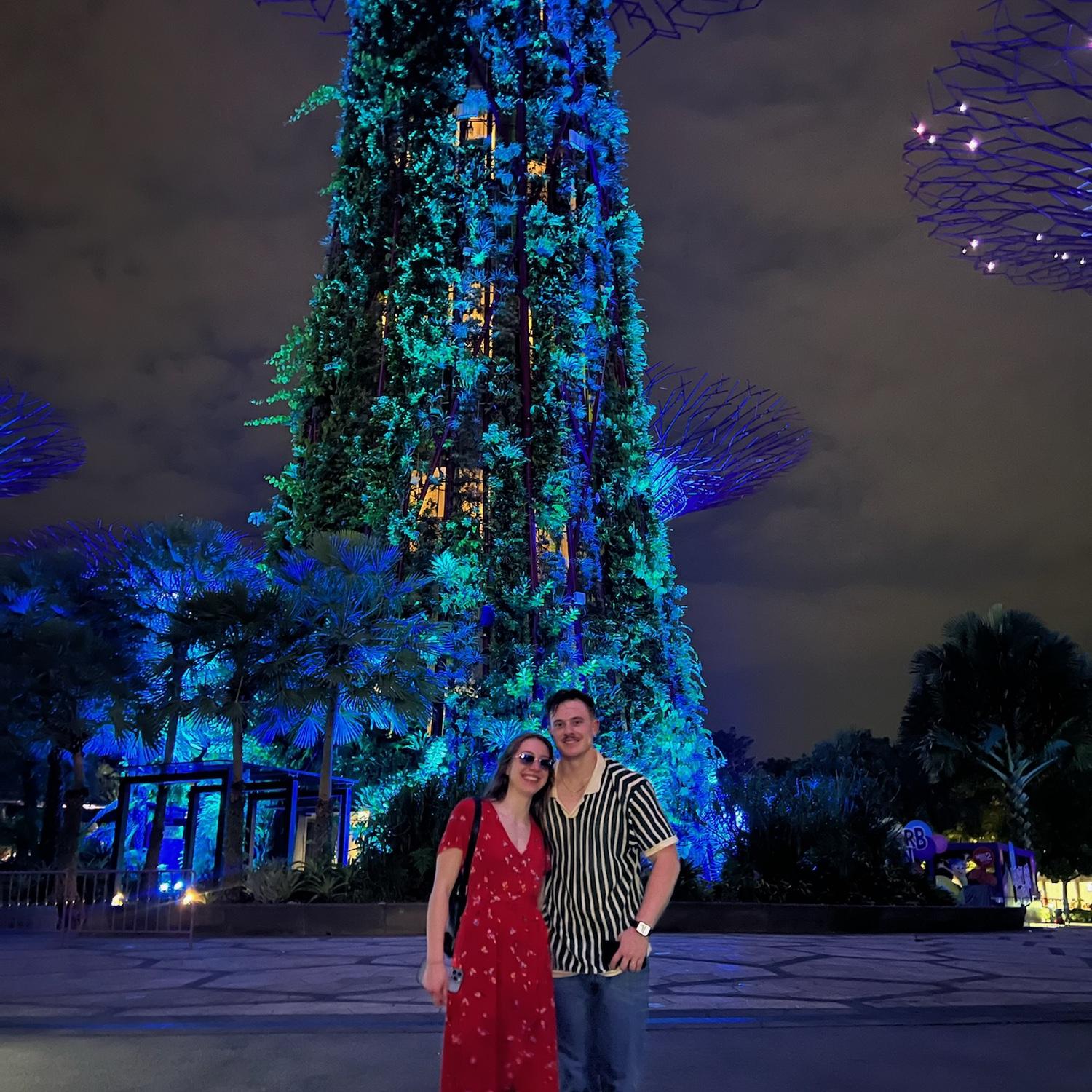 Visiting Trevor in Singapore while on Deployment, March 2024