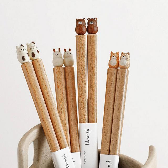 Animal Chopsticks, Spoons & Forks｜Japanese Style｜Kids Friendly Portable Tableware
