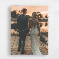 White Wedding Thank You - Zucchero Photo