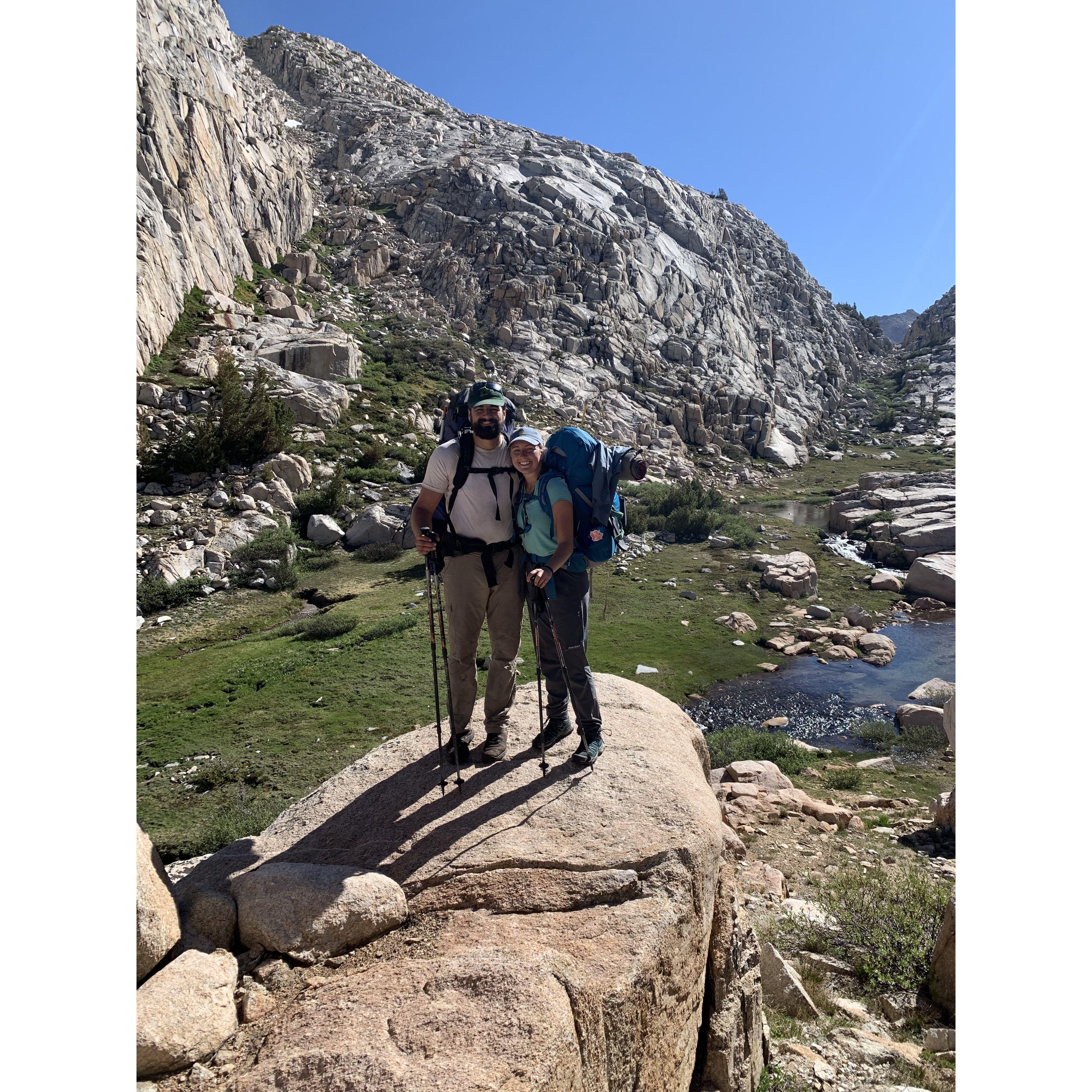 Backpacking in the High Sierra