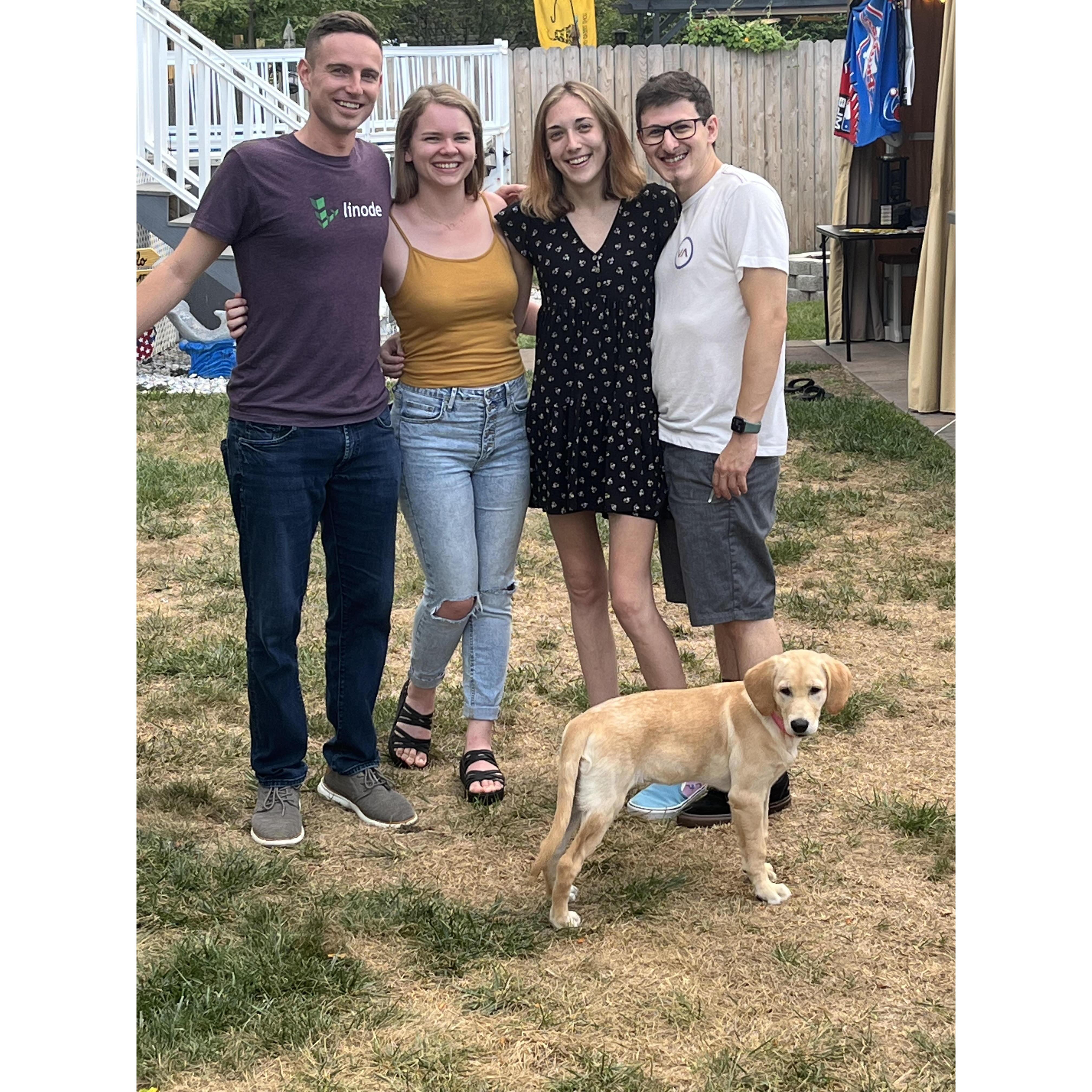 Dan, Kathryn, Jess, Dan, and Sandi