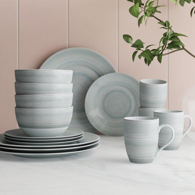 Jacqueline 16 Piece Dinnerware Set, Service for 4