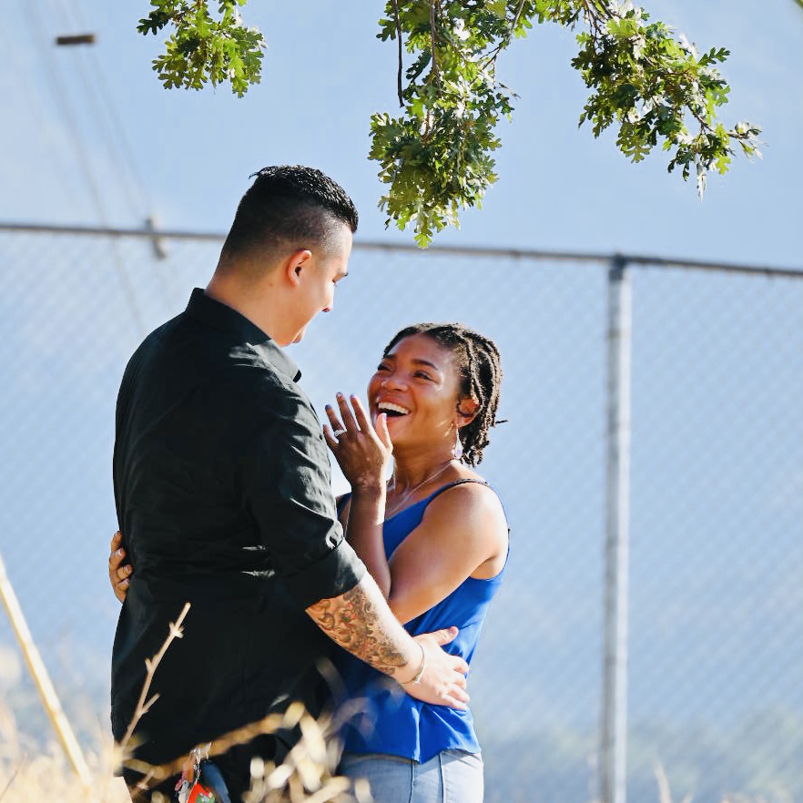 Jocelynn: "Wait we're getting married"