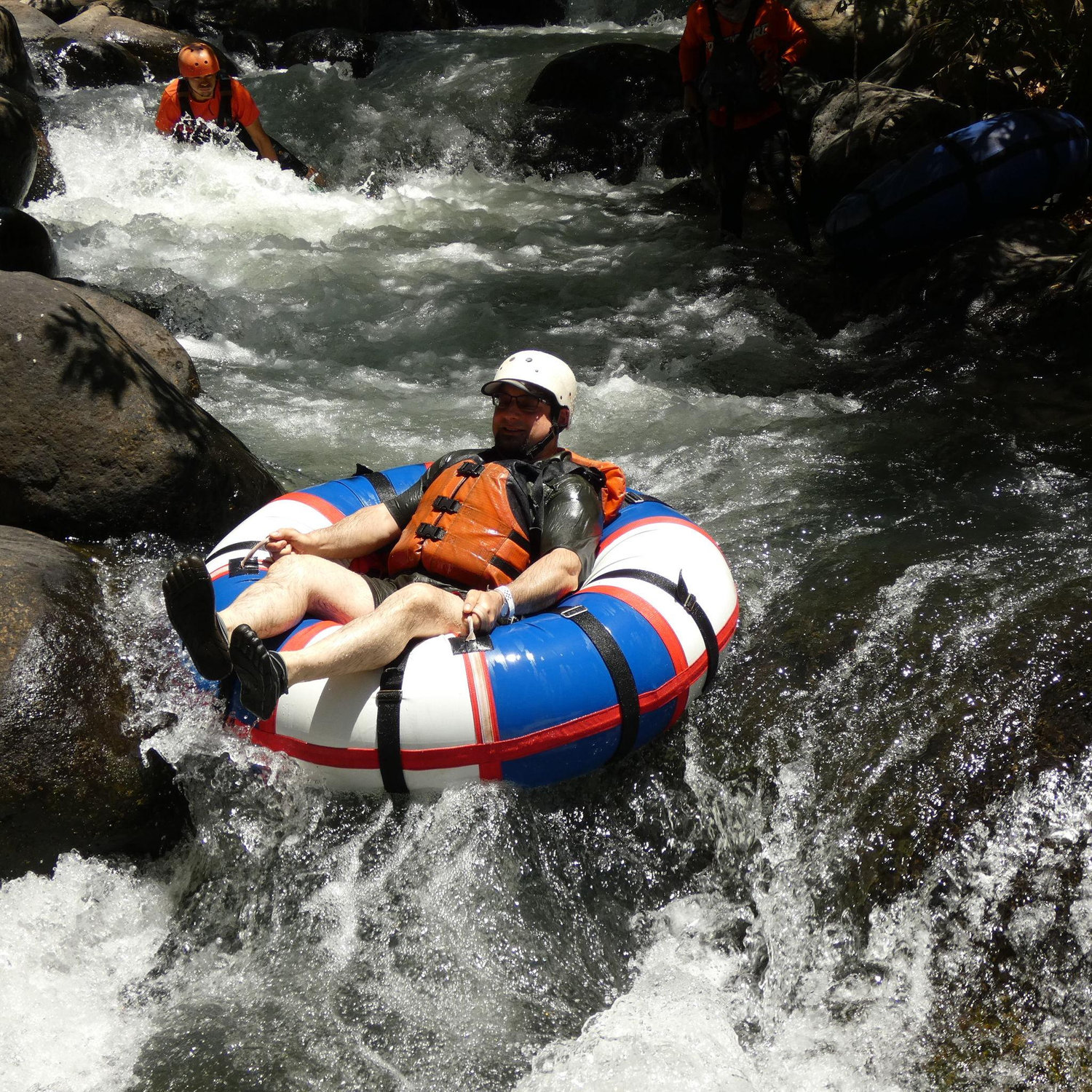 Off to the rapids