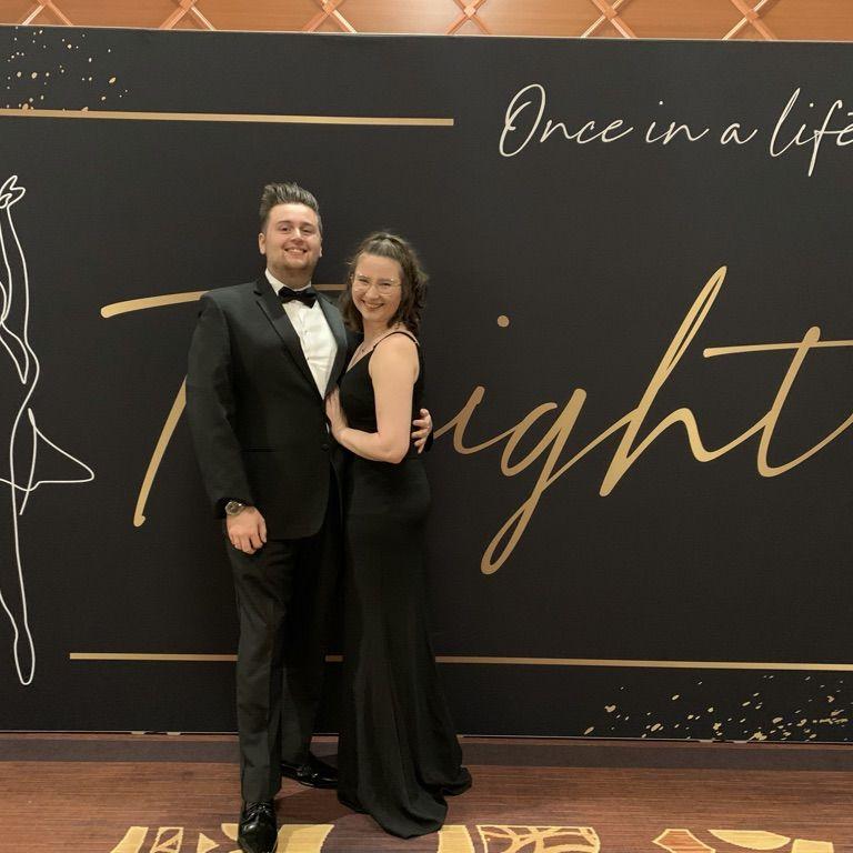 a formal night in vegas