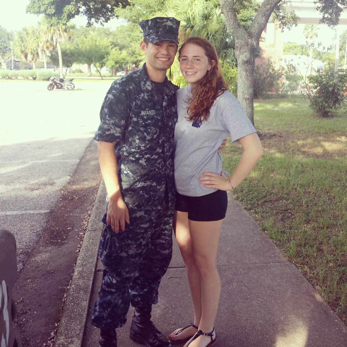 When we saw one another while he was in Advance Training 
FROM: 2015