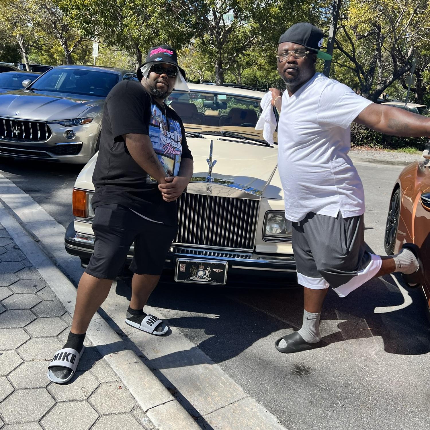 John with his Brother inlaw