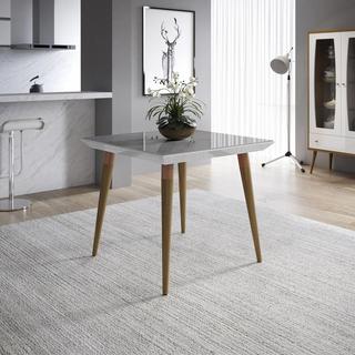 Utopia Modern Beveled Square Dining Table