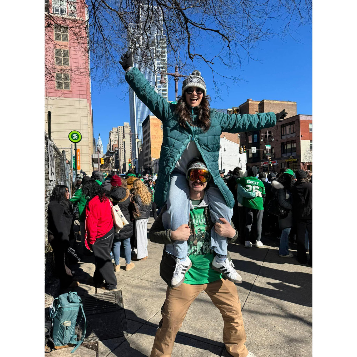 Eagle's Super Bowl Parade, Philadelphia, Winter 2025
