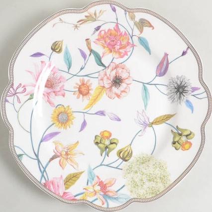 Daisy and Bird Dinner Plate by Grace\'s Teaware