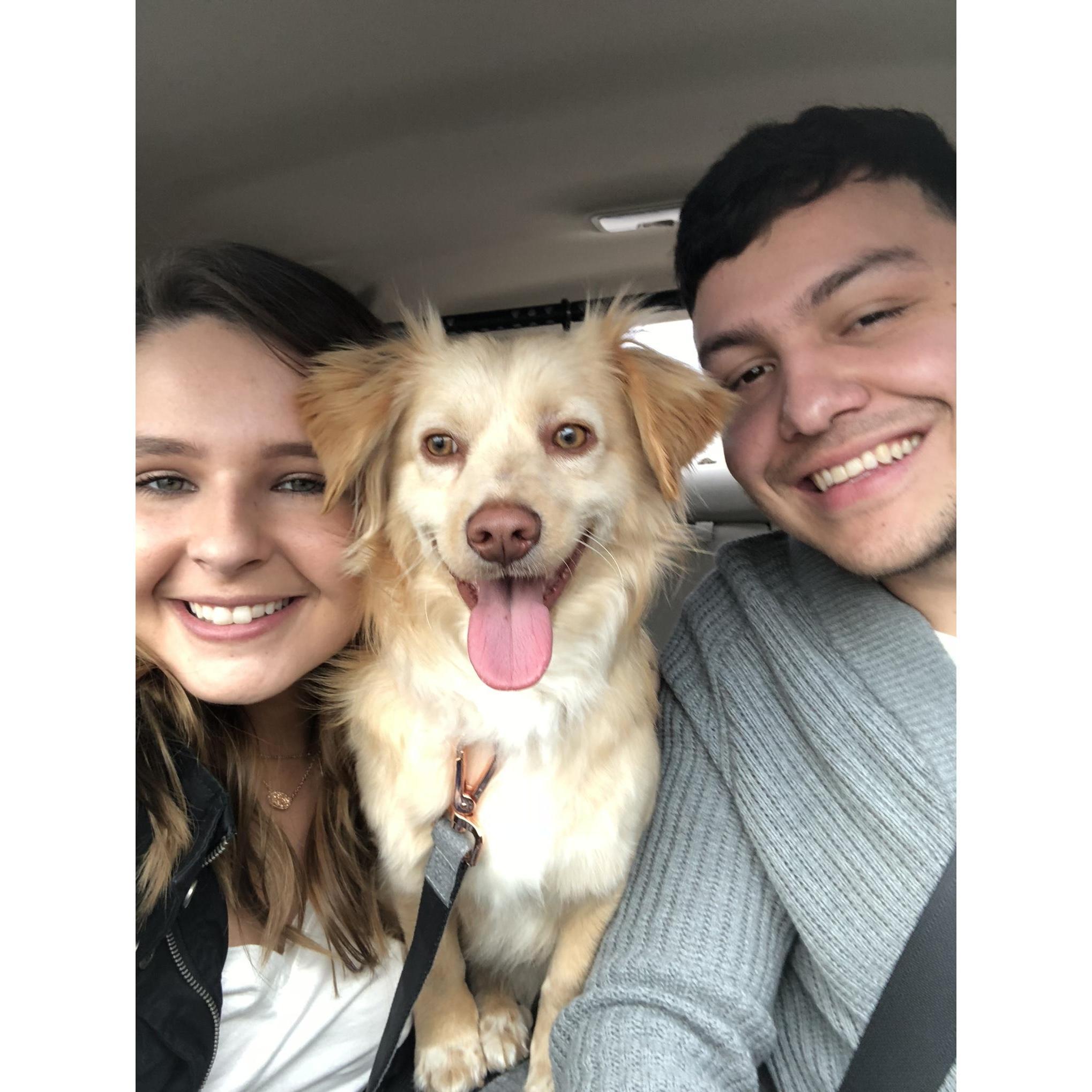 The day we adopted Danny!