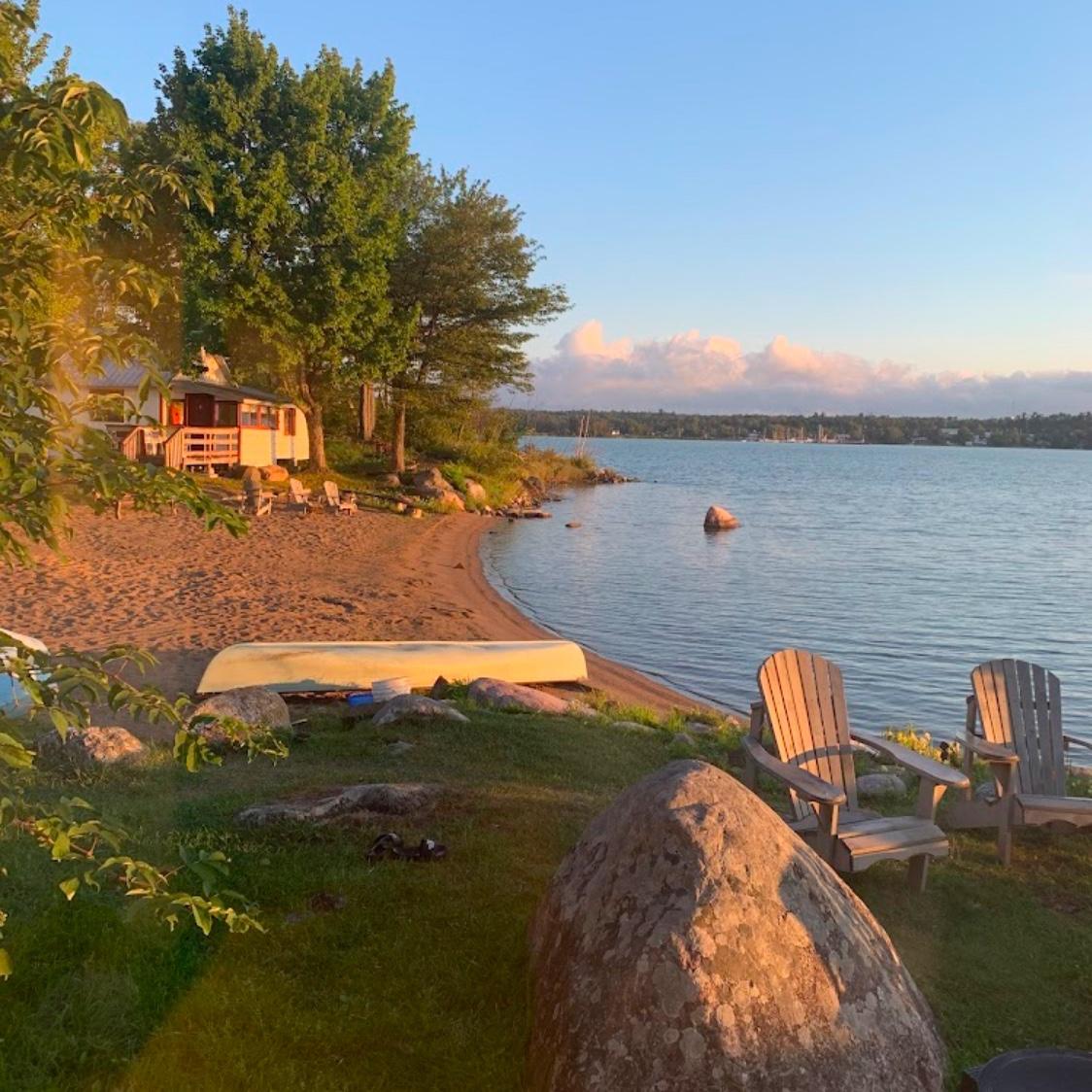 The Island at Sunrise- Personal Photo