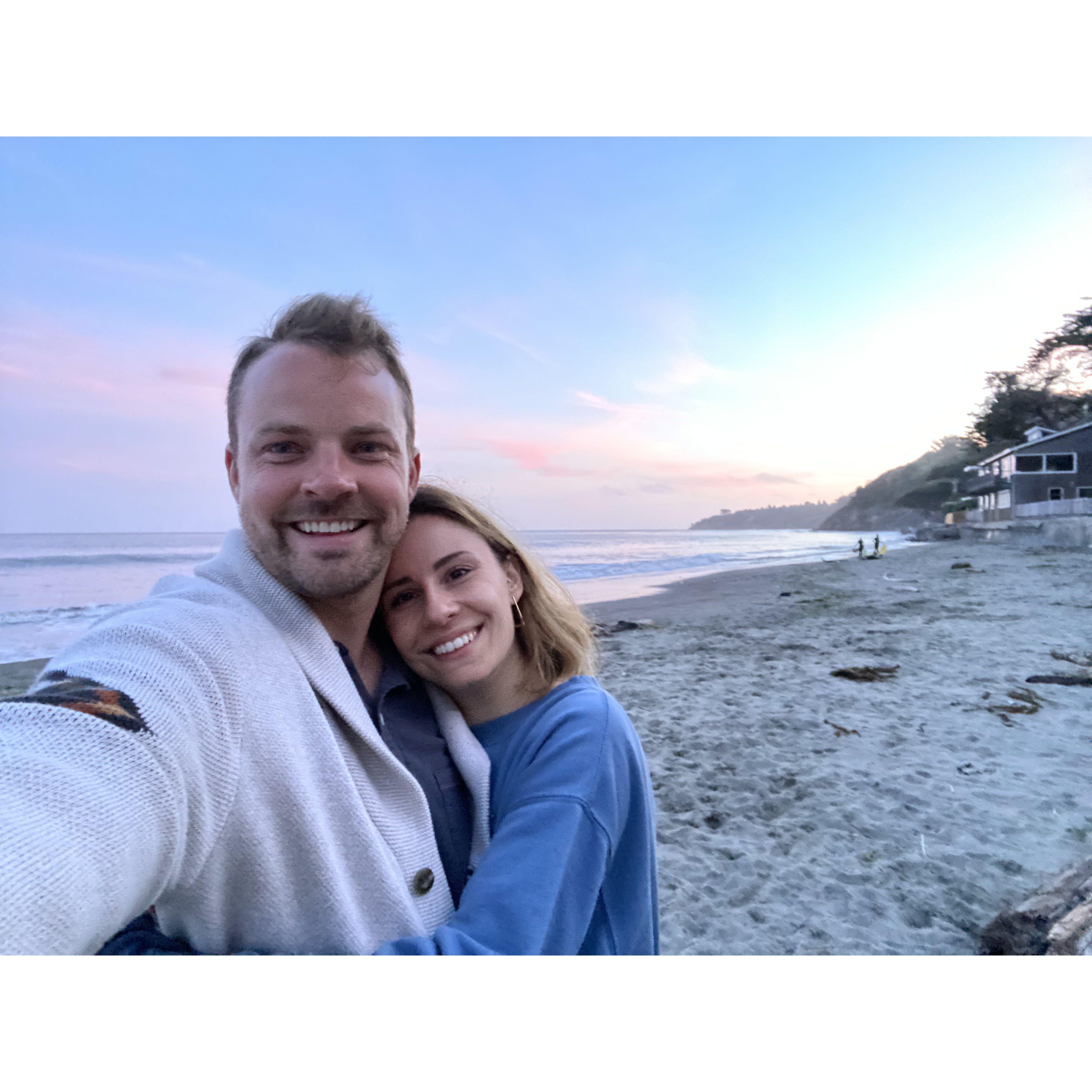 Night of our engagement!