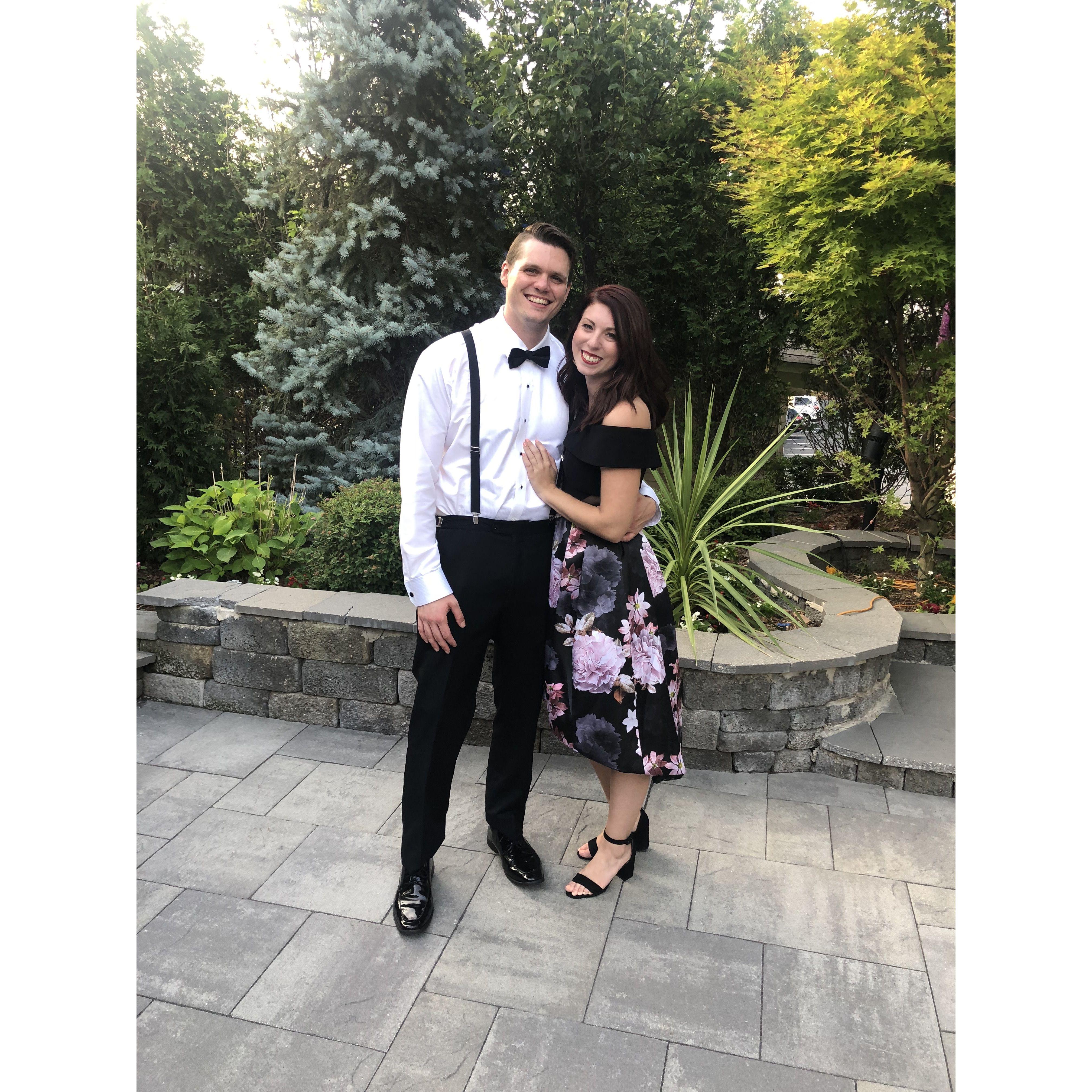 Our first anniversary/Doug & Alex's wedding, 2019