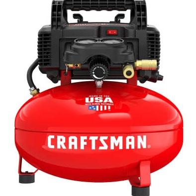 Craftsman 6 gal Pancake Portable Air Compressor 150 psi 0.8 HP