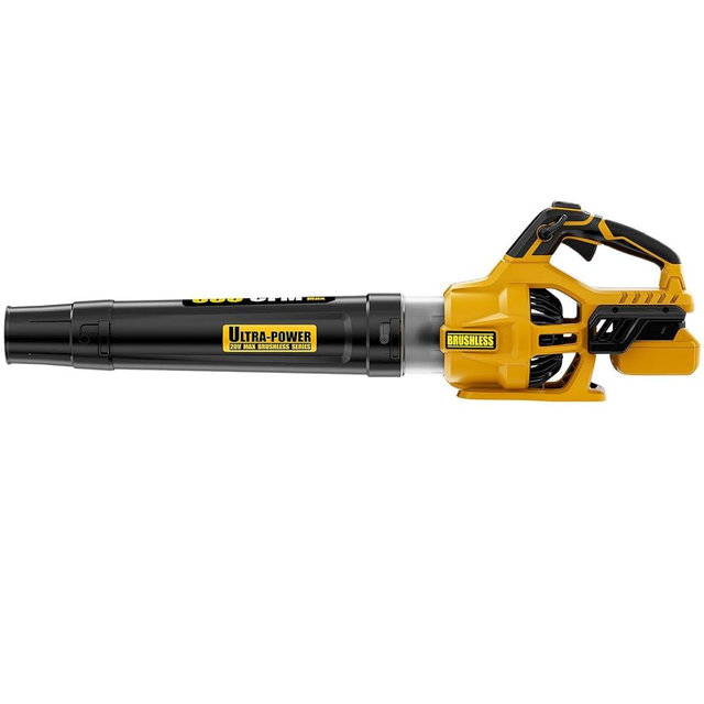 Neareen Cordless Leaf Blower, 600 CFM/125 MPH Turbo Boost Compatible with Dewalt 20V Max Battery, Brushless Motor, Variable Trigger and Speed Lock, Ergonomic 3.5LBS for Driveway & Yard, Tool Only