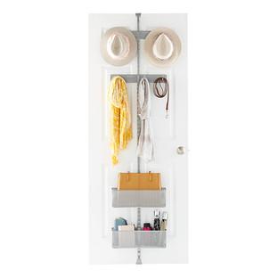 Platinum Elfa Utility Closet Door & Wall Rack