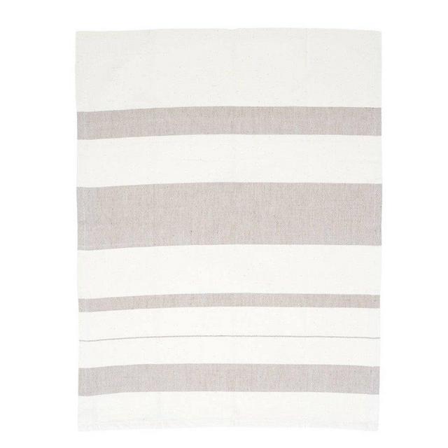 Striped Kitchen Towel - Currant
