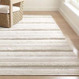 Alma Ivory Fringe Indoor/Outdoor Rug