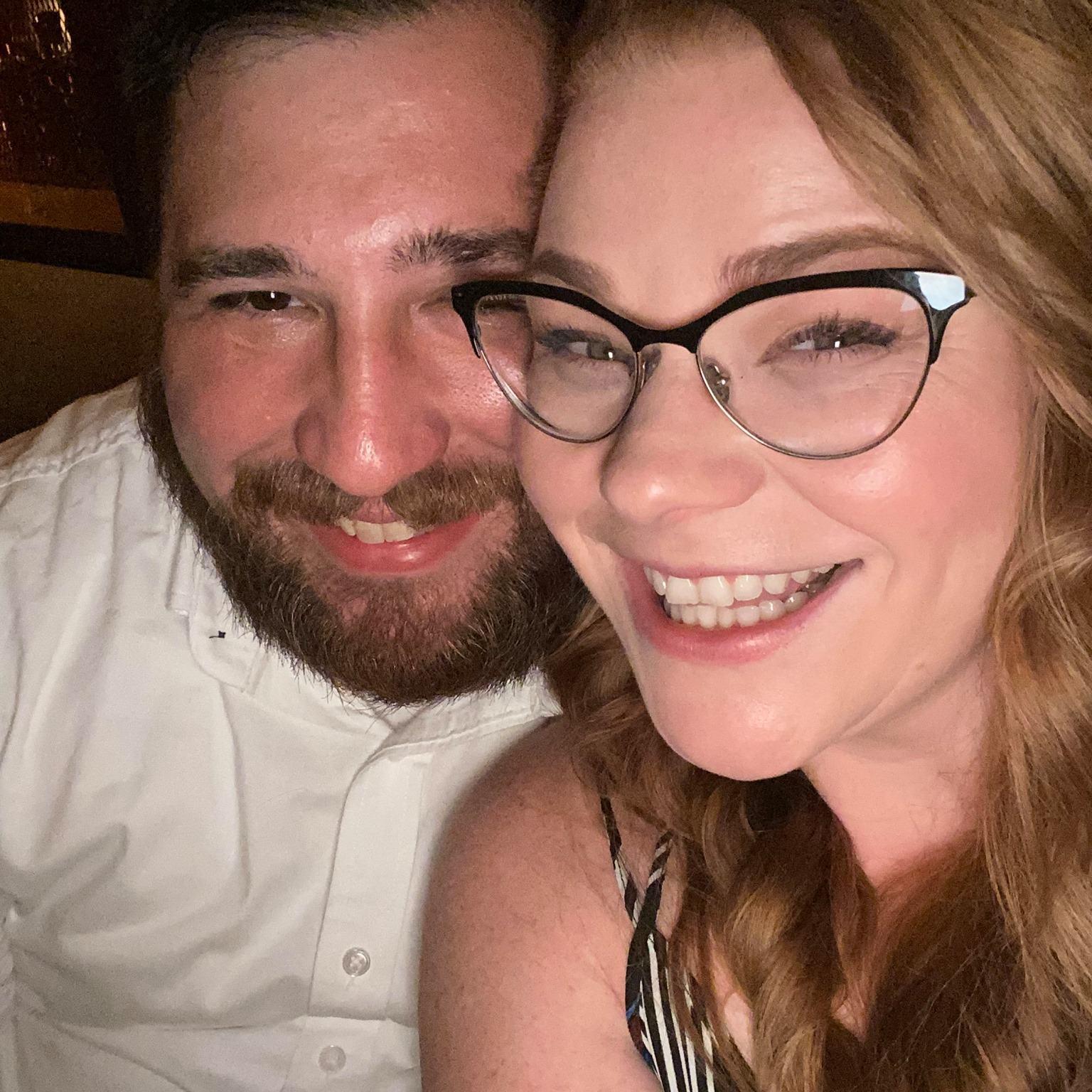 Taken in the Brandy Library on Our First Trip to NYC together