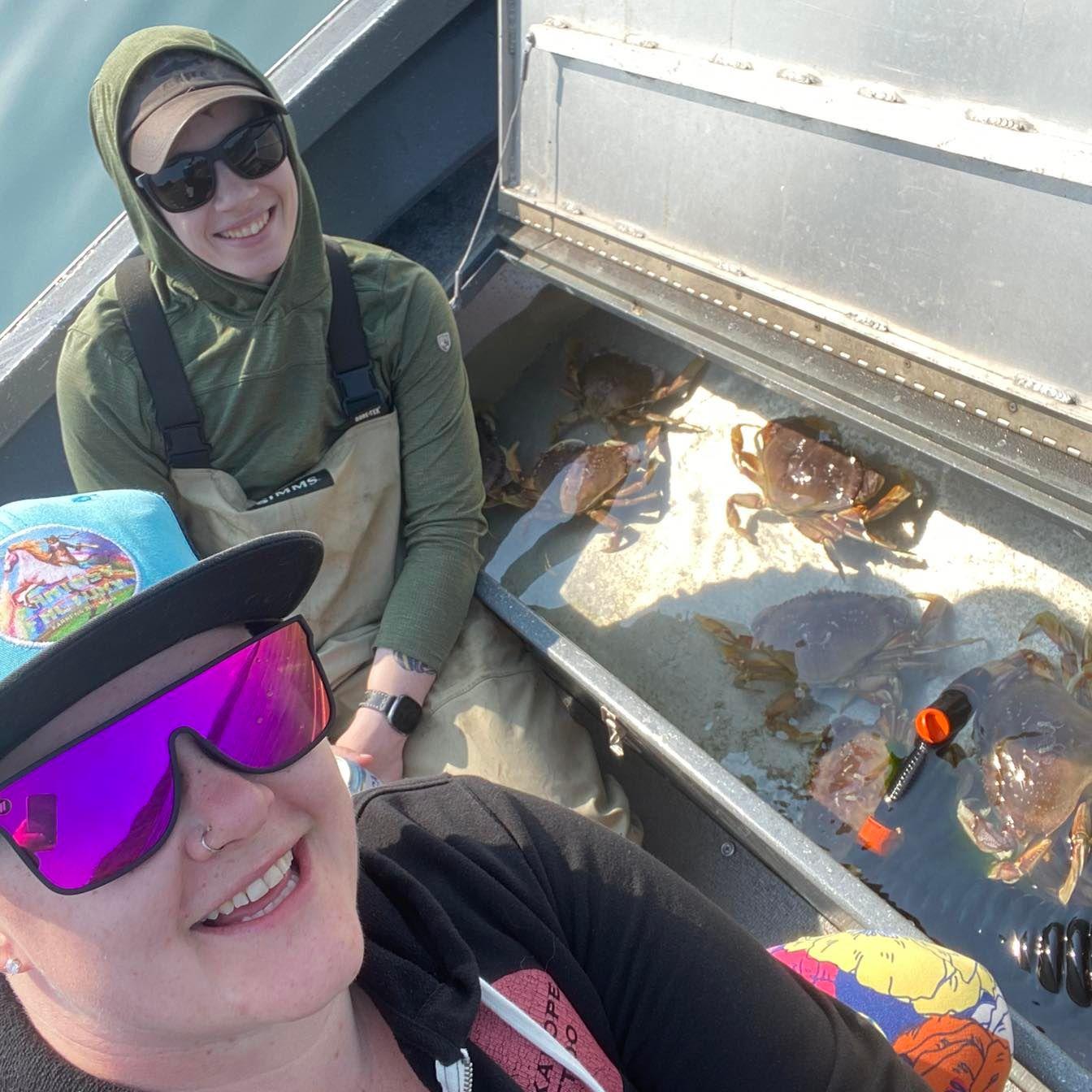 Tim took us crabbing - 2024