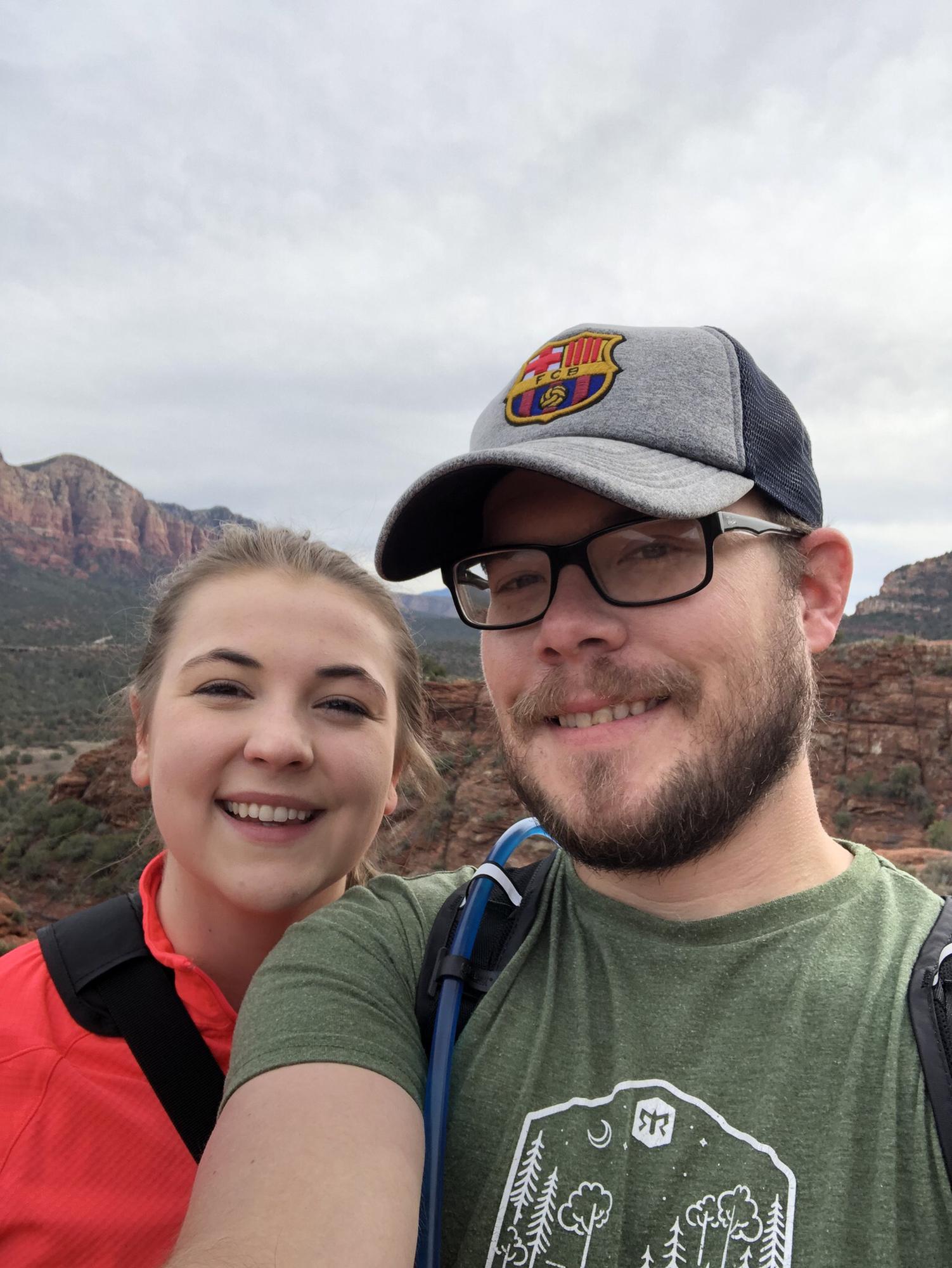 Hiking in Sedona, AZ