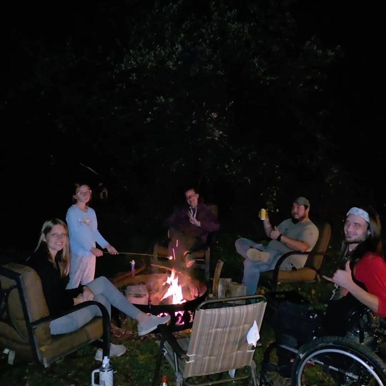 Cabin/Riding trip with friends, Mike Kayla Jake & Braylynn