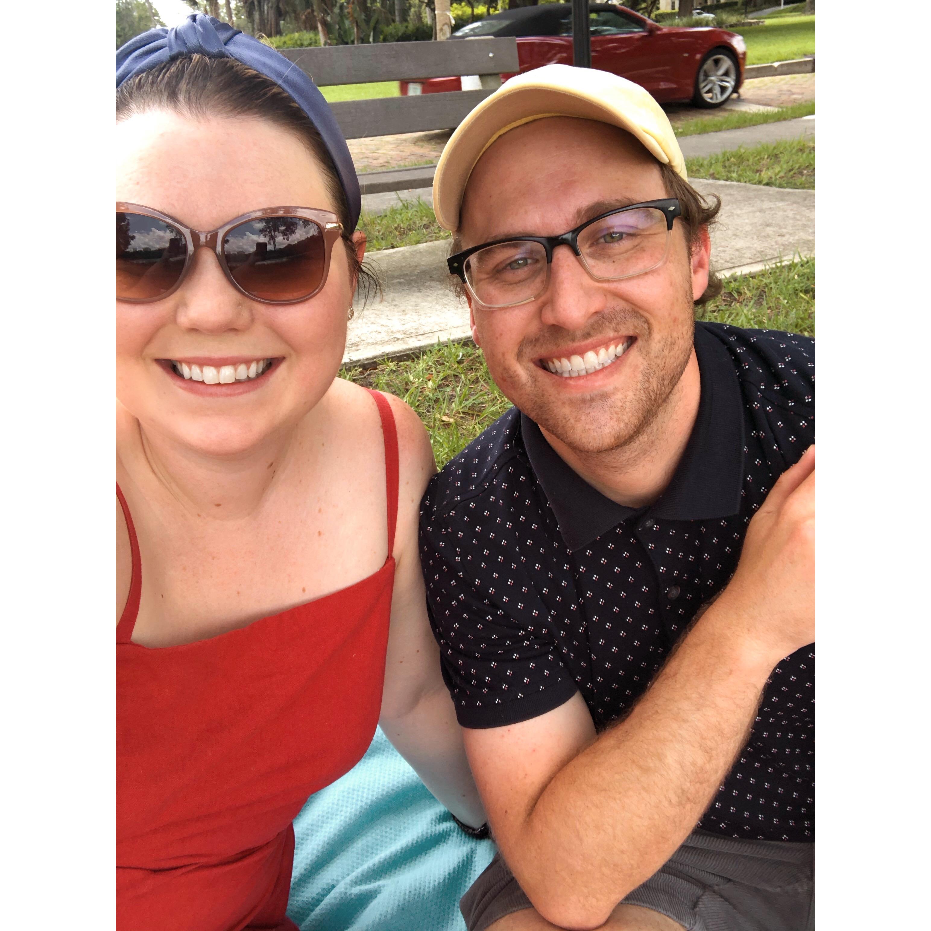 Right before Shaun proposed!