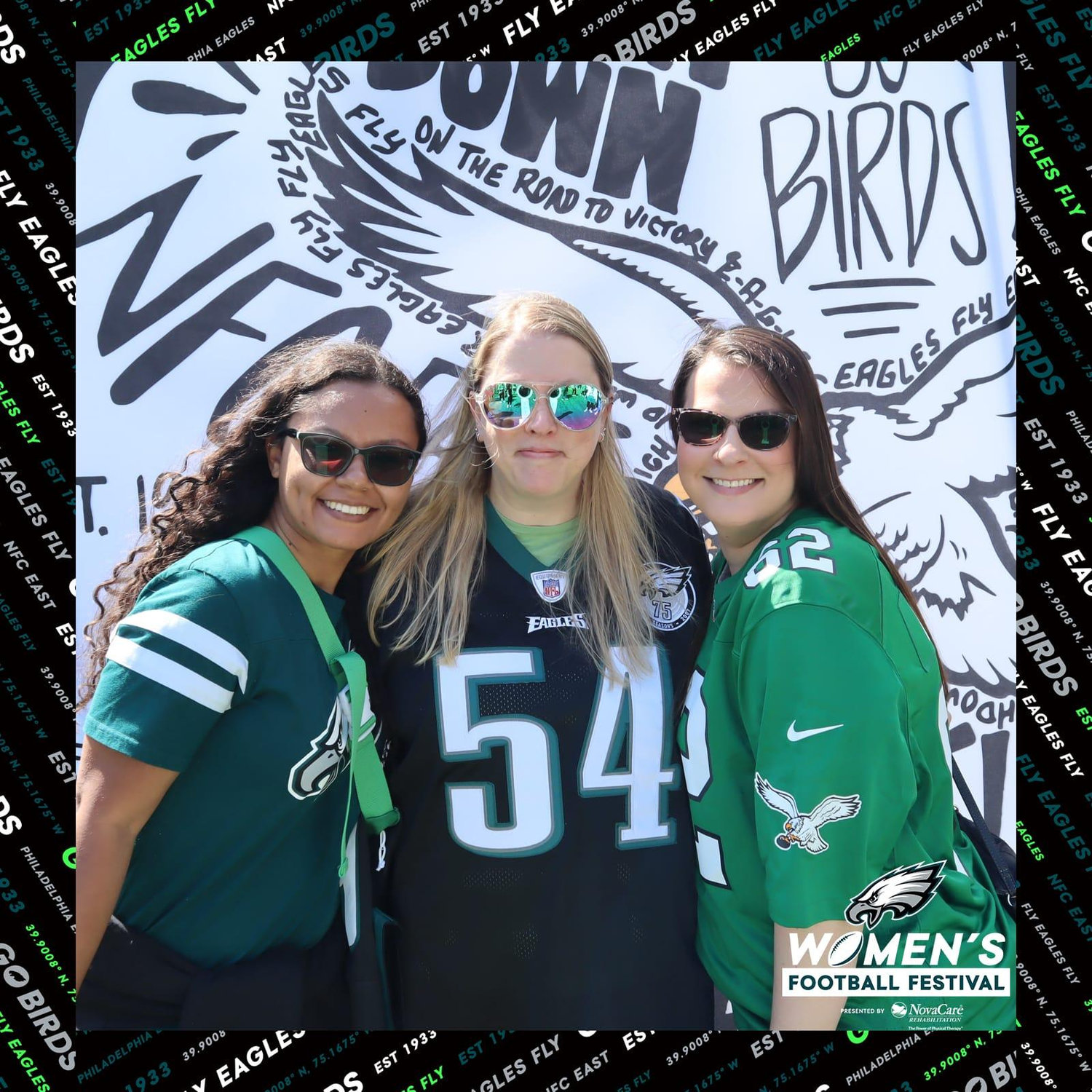 Women's Football Festival at Lincoln Financial Field with Brandy, a bridesmaid and Rachel, a Maid of Honor May 2024