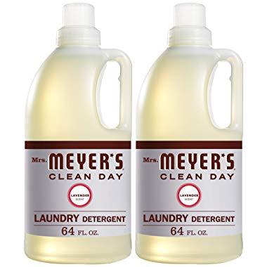 Mrs. Meyer’s Laundry Detergent, Lavender, 64 fl oz (2 ct)